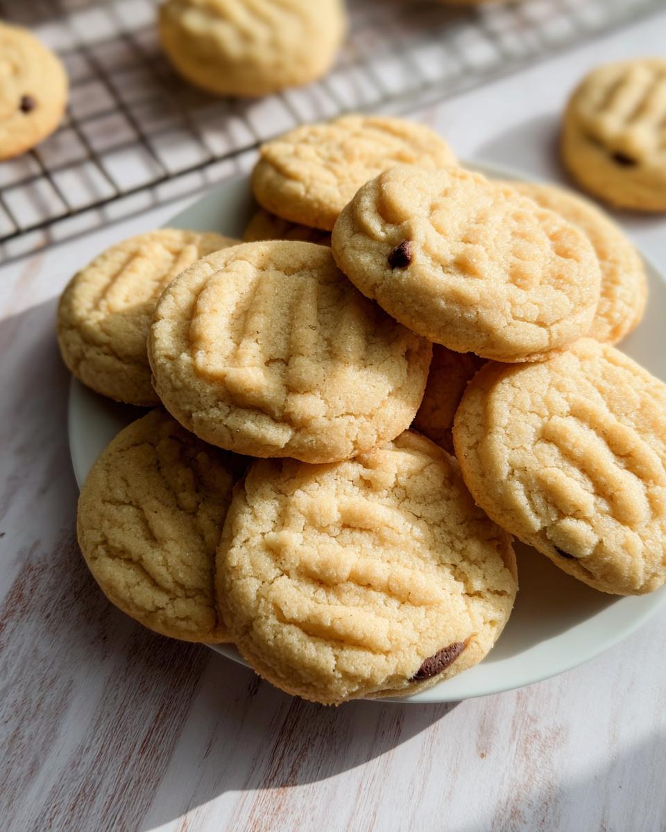A pile of freshly baked chocolate chip cookies with a textured surface, perfect for dessert recipes everyone will love.