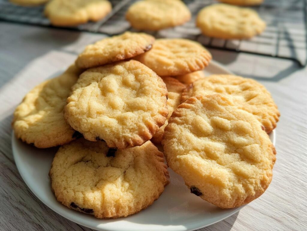 A pile of golden-brown cookies, part of a collection of dessert recipes everyone will love.